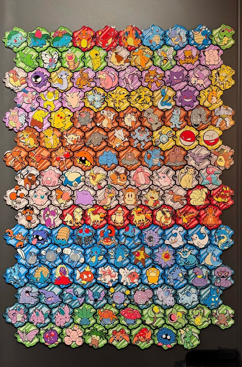 Collect 151 Refrigerator Magnet Blind Box