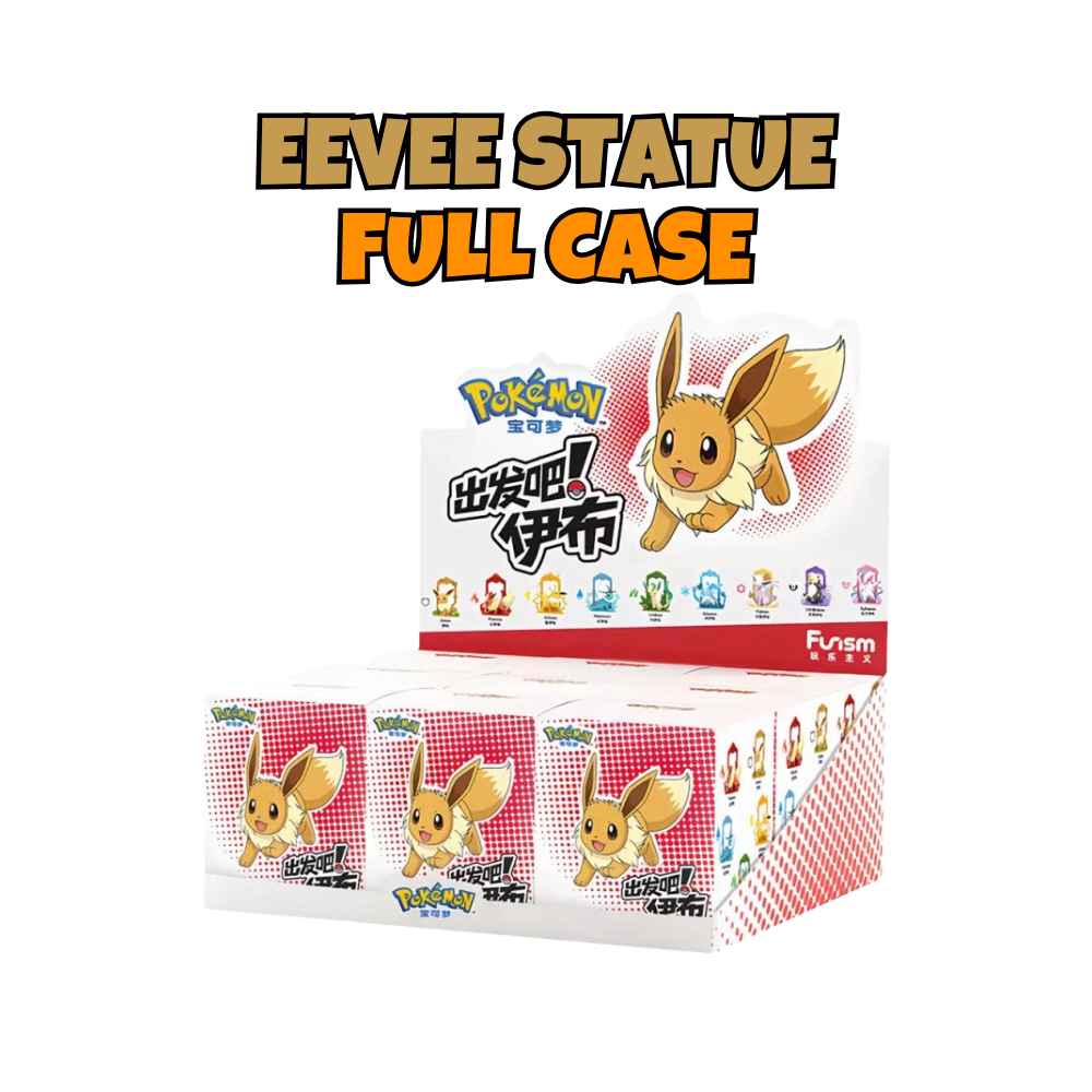 Eevee Statue LETS GO Blind Box Full Case