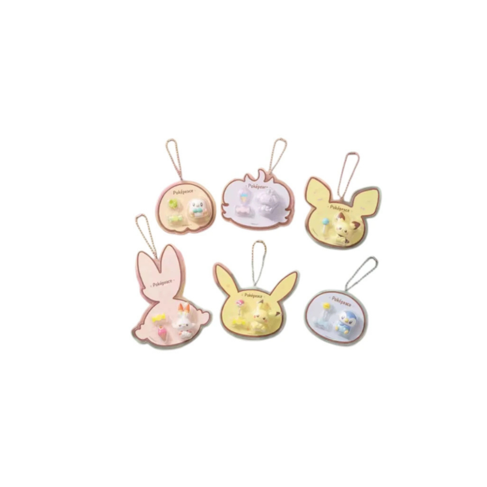 Hollybox Pokemon Pokepeace Keychain Blind Box