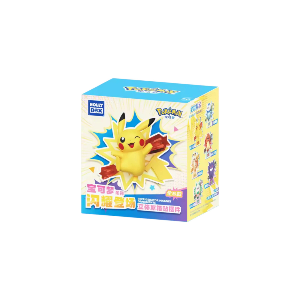 Hollybox Pokemon Shining Debut 3D Magnet Blind Box
