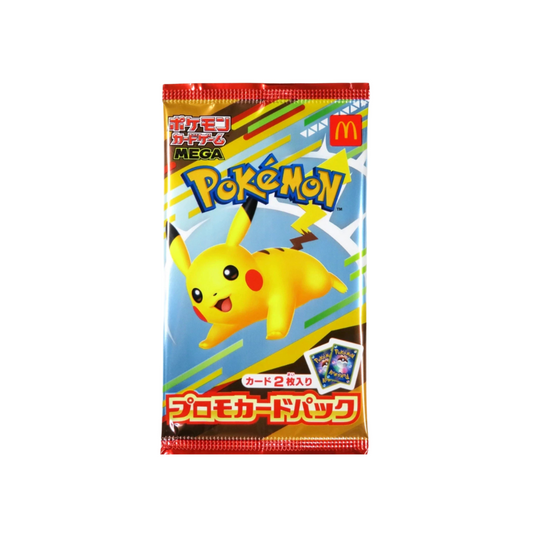 Japanese McDonald's Pikachu Promo Pack