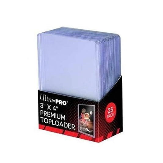Ultra PRO - 3" x 4" Clear Regular Toploader 25 Pack for Standard Size Cards